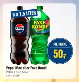 Otto Duborg Pepsi Max eller Faxe Kondi tilbud