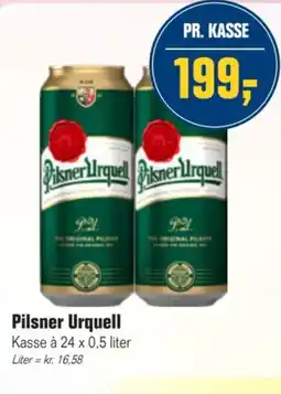 Otto Duborg Pilsner Urquell tilbud