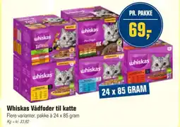 Otto Duborg Whiskas Vådfoder til katte tilbud