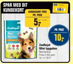 Otto Duborg ZooRoyal Mini tyggeben tilbud