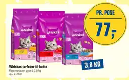 Otto Duborg Whiskas tørfoder til katte tilbud