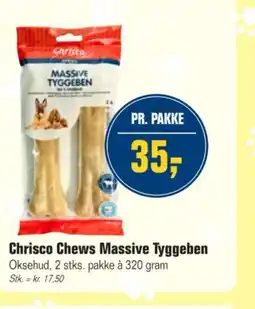 Otto Duborg Chrisco Chews Massive Tyggeben tilbud