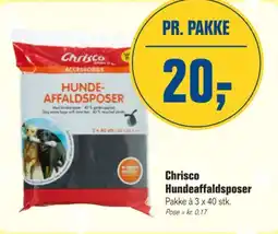 Otto Duborg Chrisco Hundeaffaldsposer tilbud