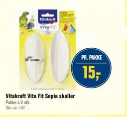 Otto Duborg Vitakraft Vita Fit Sepia skaller tilbud