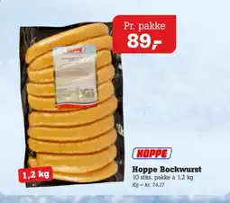 Poetzsch Padborg Hoppe Bockwurst tilbud