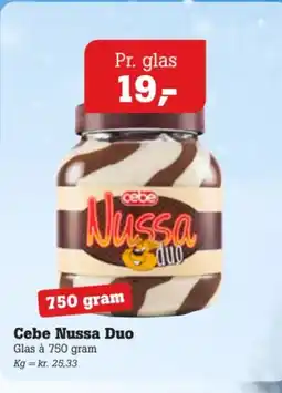 Poetzsch Padborg Cebe Nussa Duo tilbud