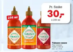 Poetzsch Padborg Tabasco sauce tilbud