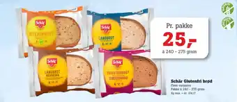 Poetzsch Padborg Schär Glutenfri brød tilbud
