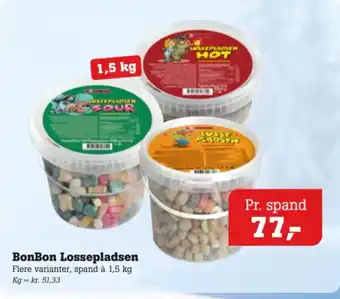 Poetzsch Padborg BonBon Lossepladsen tilbud