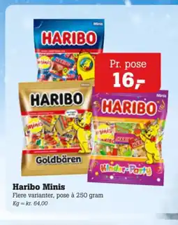 Poetzsch Padborg Haribo Minis tilbud