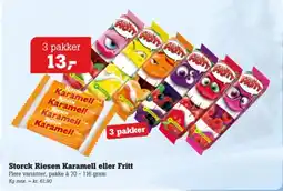 Poetzsch Padborg Storck Riesen Karamell eller Fritt tilbud