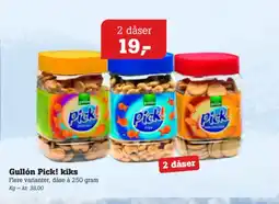 Poetzsch Padborg Gullón Pick! kiks tilbud