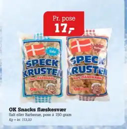 Poetzsch Padborg OK Snacks flæskesvær tilbud