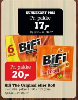 Poetzsch Padborg Bifi The Original eller Roll tilbud