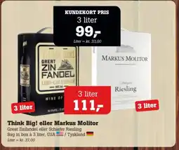 Poetzsch Padborg Think Big! eller Markus Molitor tilbud