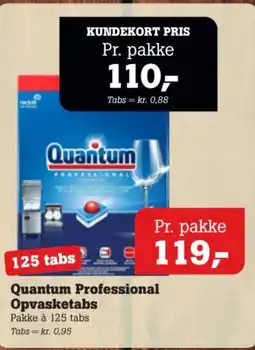 Poetzsch Padborg Quantum Professional Opvasketabs tilbud