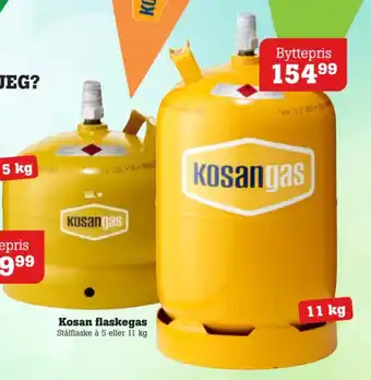 Poetzsch Padborg Kosan flaskegas tilbud