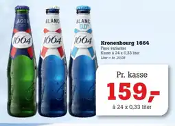 Poetzsch Padborg Kronenbourg 1664 tilbud