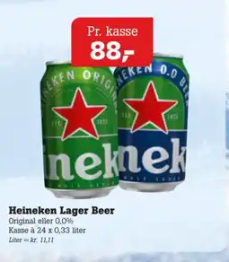 Poetzsch Padborg Heineken Lager Beer tilbud