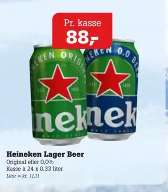 Poetzsch Padborg Heineken Lager Beer tilbud
