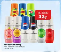 Poetzsch Padborg Sodastream sirup tilbud
