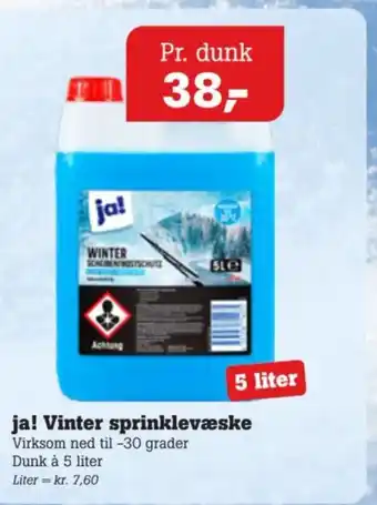 Poetzsch Padborg Ja! Vinter sprinklevæske tilbud