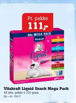 Poetzsch Padborg Vitakraft Liquid Snack Mega Pack tilbud