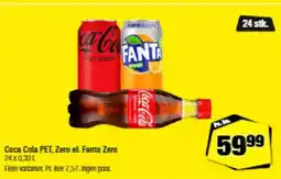Calle Coca Cola PET, Zero el. Fanta Zero tilbud