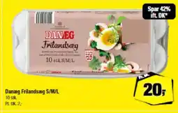 Calle Danæg Frilandsæg S/M/L tilbud