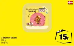 Calle 3-Stjernet Salami tilbud
