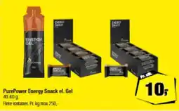 Calle PurePower Energy Snack el. Gel tilbud