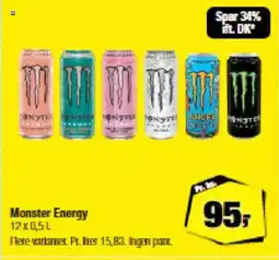 Calle Monster Energy tilbud