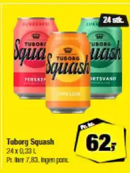 Calle Tuborg Squash tilbud