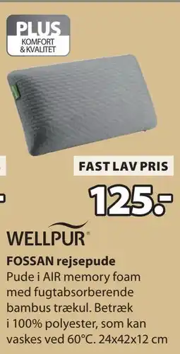 JYSK FOSSAN rejsepude tilbud