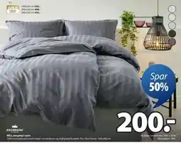 JYSK NELL sengetøj i satin tilbud