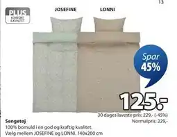JYSK Sengetøj tilbud