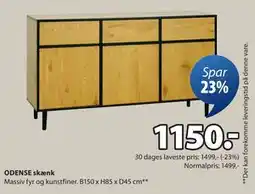 JYSK ODENSE skænk tilbud