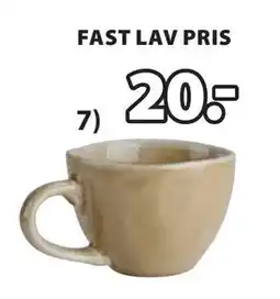 JYSK DETMER kaffekop tilbud