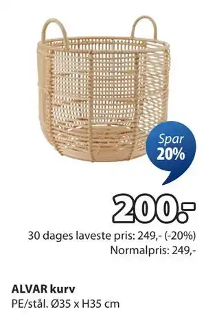 ALVAR kurv