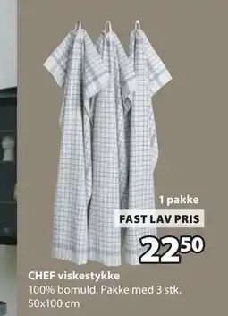 JYSK CHEF viskestykke tilbud