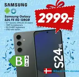 Bilka Samsung Galaxy S24 FE 5G 128GB tilbud