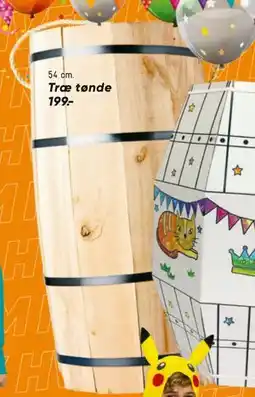 Bilka Træ tønde tilbud