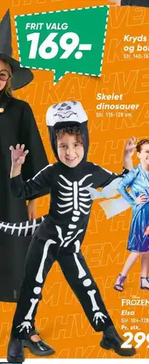 Bilka Skelet dinosauer tilbud
