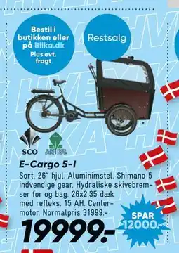 Bilka E-Cargo 5-I tilbud