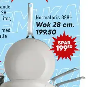 Bilka Wok 28 cm tilbud