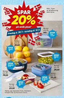 Bilka SPAR 20% på småt plast tilbud