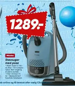 Bilka Støvsuger med pose tilbud