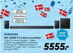 Bilka HW-Q935F 9.1.4 Atmos soundbar tilbud