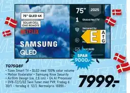 Bilka SAMSUNG TQ75Q8F tilbud