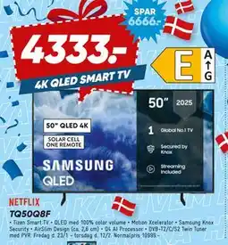 Bilka SAMSUNG TQ50Q8F tilbud
